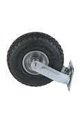Колесо пневматическое резиновое 260 мм PRS 85 поворотное на кронштейне TOR 1046285