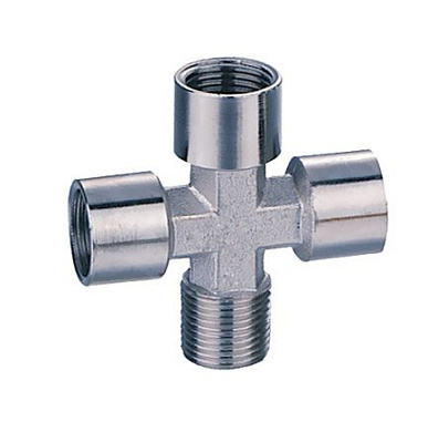 Разветвитель X-образный, внутр. резьба/наруж. резьба 1/2" FUBAG 180372 В