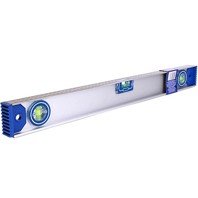 Уровень строительный 600 мм магнитный трех пузырьковый алюминиевый ДИОЛД 90530500