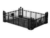 Ящик хозяйственный, черный, 400х300х110 мм, GARDENPLAST 00095