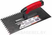 Гладилка 260х130 мм зуб 10х10 мм нерж. Yato YT-5204