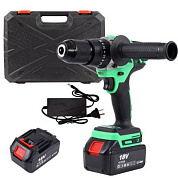 Дрель-шуруповерт аккумуляторная ударная Green Impact 18V ZITREK 063-4045