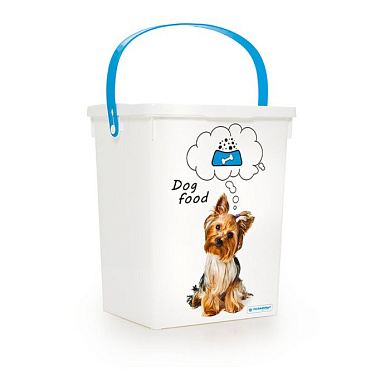 Контейнер для корма животных 5 л. собака Полимербыт 4349304