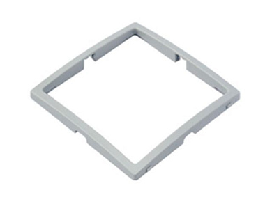 Вставка в рамку 1-местная светло-серая, Уют, упак=3 шт., Bylectrica ЮЛИГ.735212.276(02)