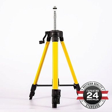 Штатив для лазерного уровня, металл, 0.6-1.6 м, 3 уровня, резьба 5/8 дюйма RÖGEL LTR-01