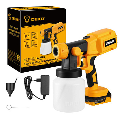 Краскопульт аккумуляторный SG20DK DEKO 083-1133