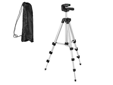 Штатив 1 м 1/4", 1 м, телескопическая конструкция, алюминий WORTEX 0323153