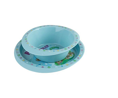 Набор детской посуды "POLLY" (2 тарелки) Полимербыт 4338923