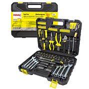 Набор инструментов 122 пр. 1/4''&3/8'' 6-гр. WMC TOOLS WMC-30122