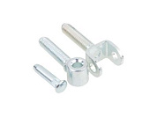 Петля ввертная ПВв1 1,25мм, цинк Starfix (с резьбой под металл) SMP-71203-1