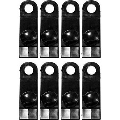 Пластиковый клипс зажим для палаток и тентов 8 шт. NYLON Vorel 85170