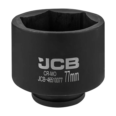 Головка ударная глубокая 77 мм 3/4'' 6-гр JCB JCB-46510077