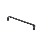 Ручка меб. скоба мет. MARETTO 192 черный матовый AKS 104230