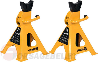 Подставка ремонтная для автомобиля 3 т. 280-420 мм 2 шт. Vorel 80308