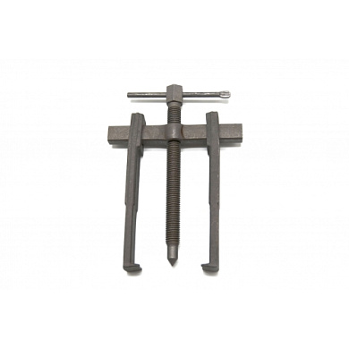 Съемник двухлапый с торцевым ограничителем 10" (захват 25-120 мм, винт 220 мм) немецкого типа H-D HD-25114