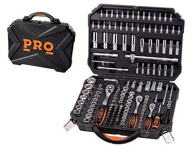 Набор инструментов 172 пр. 1/4'',3/8''&1/2'' PRO Startul PRO-172