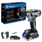 Дрель-шуруповерт аккумуляторная ZKCD20V PRO 084-1005 DEKO 084-1005