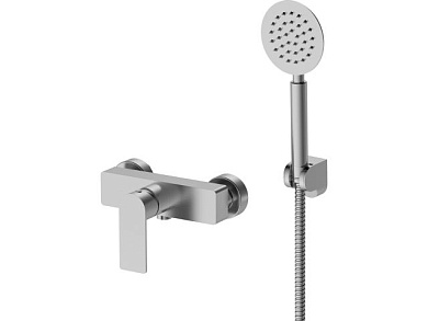 Смеситель для душа, SUS 304 D35, серия LES, без излива, эксцентриков нет, лейка и душ в комплекте AV Engineering AVLES5-BW0