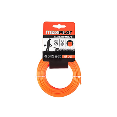 Леска для триммера, 2,4 мм*15 м, круг PIT MLR-12415