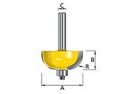 Фреза с подш.17,5х8мм Makita D-48599