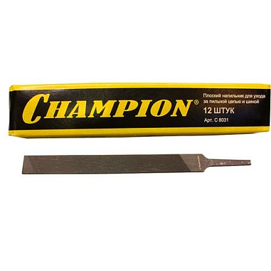 Набор напильников плоских (12 шт) Champion C8031