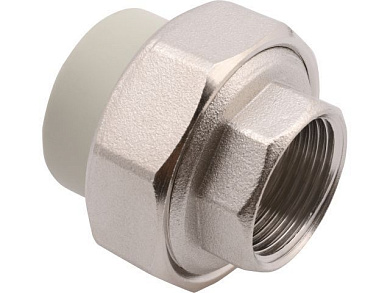 Американка ПП вн. 20х1/2", сер. FV Plast AA236020012