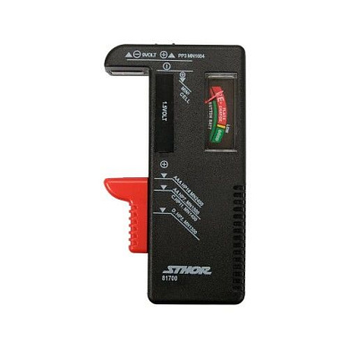 Тестер батареек 1,5В и 9В Vorel 81700