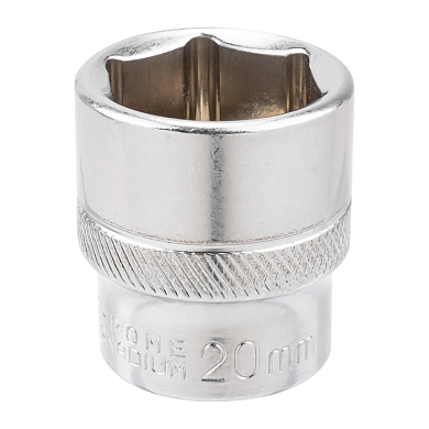 Головка 20 мм 6-гр 3/8'' RockForce RF LIGHT-53520