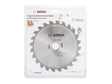 Пильный диск ECO for Wood 230х30 мм Z24 BOSCH 2608644381