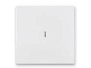 Выключатель 1 клав., cкрытый, узел, 10А со световой индикацией, белый, Carre, Bylectrica С1 10-3607