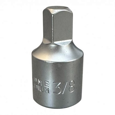 Головка торцевая для сливной пробки 1/2" с квадратом 3/8" "H-D"