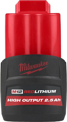Аккумулятор для инструмента Milwaukee M12 HB2.5 High Output 4932480164