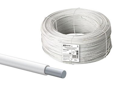 Провод нагревательный ПНСВ 1х1,2 мм, 1000м TDM SQ0125-0001