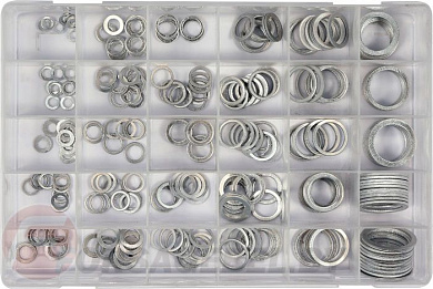 Набор алюминиевых шайб 300 шт. Yato YT-06865