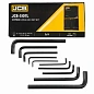 Набор ключей Г-образных HEX (6-гр) длинных, 10 пр., 6-22 мм JCB JCB-5107L