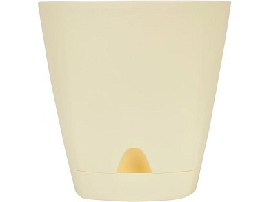 Горшок для цветов с прикорневым поливом, 2,5 л., Amsterdam, сливочный, INGREEN ING6200СЛ