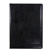 Папка на подпись, с карманом, черный