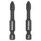 Набор бит торсионных 2 пр. PH2 1/4" 50 мм Forsage F-36193