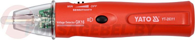 Пробник-отвертка индикаторная 5-1000V LCD Yato YT-28311