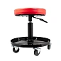 Стул автослесаря вращающийся регулируемый на колесах, 425-540 мм, диаметр 300 мм RockForce RF-TR6201C