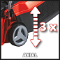 Газонокосилка аккумуляторная Einhell GE-CM 18/30 Li-Solo EINHELL 3413157