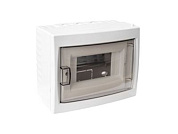 Бокс пласт. 6 модулей наружный с крышкой IP 20, (147,7х176х101 мм) Bylectrica КНО-6Д