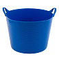 Ведро гибкое сверхпрочное, 14 л, синее, Россия Сибртех 67503
