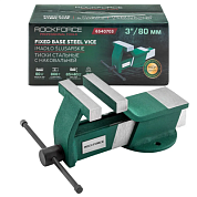 Тиски стальные с наковальней 80 мм RockForce RF-6540703