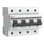 Автоматический выключатель 4P 100А (D) 15кА ВА 47-125 EKF PROxima mcb47125-4-100D