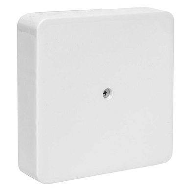 Коробка разветвительная КМР-030-032кг наружная (100х100х28) белая с клеммником EKF PROxima plc-kmr-030-032kg