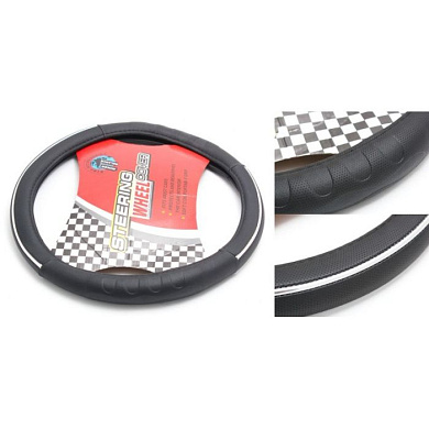 Чехол руля HL-347BK-M KING HL-347BK-M