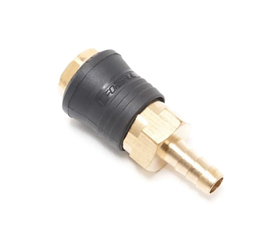 Быстроразъем пневматический с клапаном "мама"-"елочка" 10 мм ONE TOUCH Forsage F-SE6-3SH