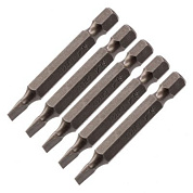 Набор бит SL4x50 сталь CrMo, 5 пр. 1/4'' Сибртех 11256