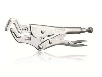 Струбцина с изогнутыми узкими губками 215 мм Toptul DMAD1A09